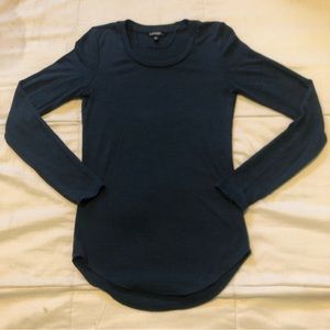 3/20$ George - Long Sleeve Navy Shirt